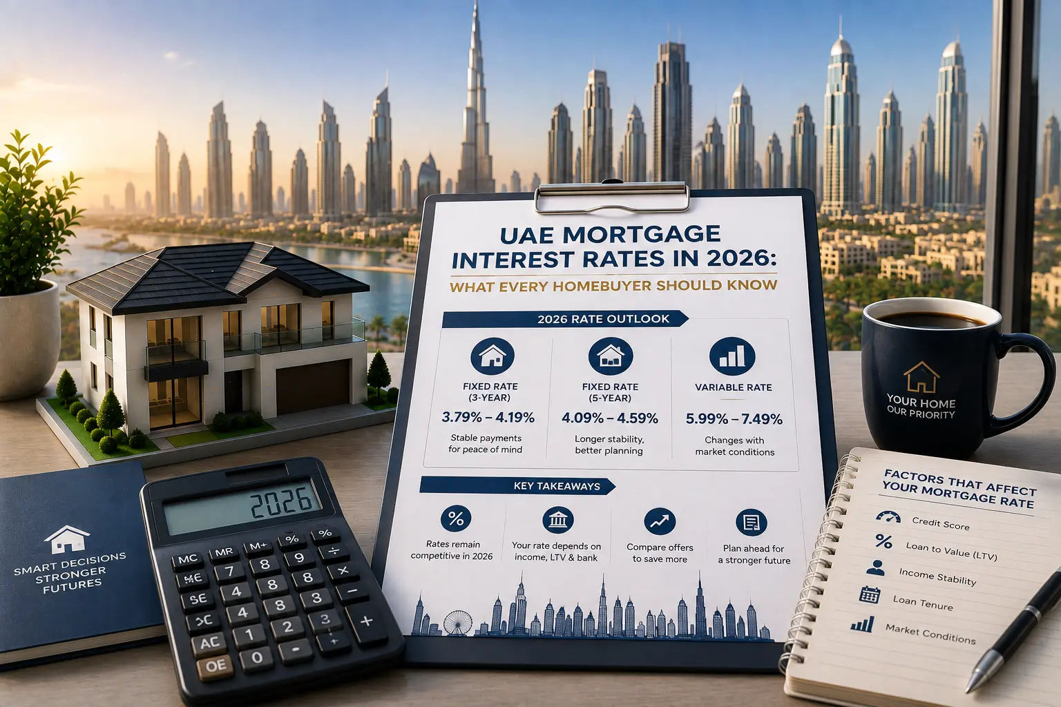 UAE Mortgage Interest Rates in 2026: What Every Homebuyer Should Know