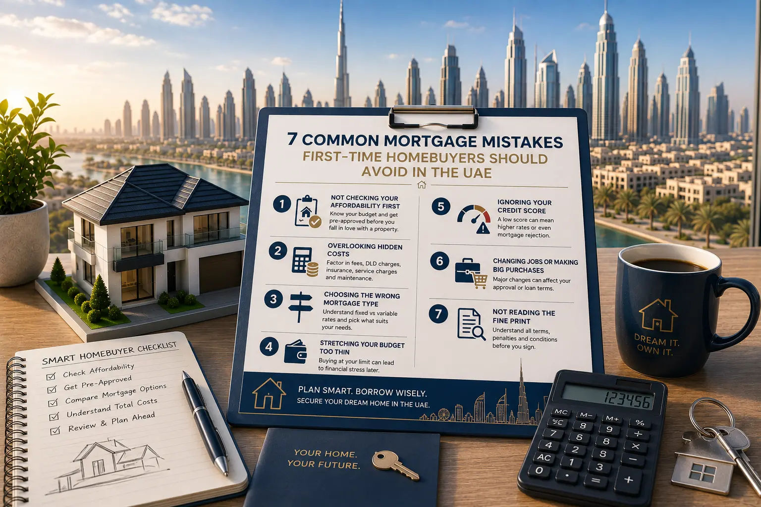 7 Common Mortgage Mistakes First-Time Homebuyers Should Avoid in the UAE