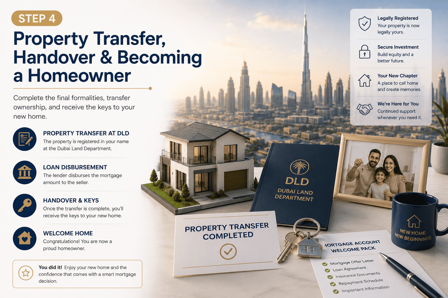 Step 4: Property Transfer, Handover & Becoming a Homeowner