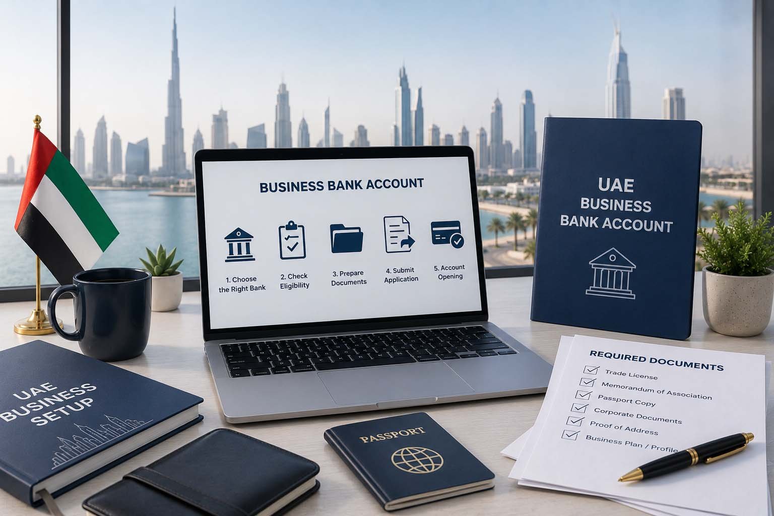 How to Open a UAE Business Bank Account as a Non-Resident